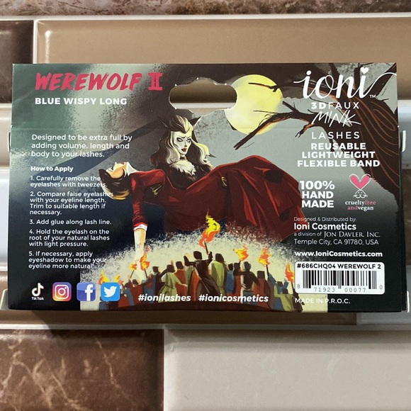 IONI CLASSIC HORROR QUEENS LASHES - Picture 2 of 2